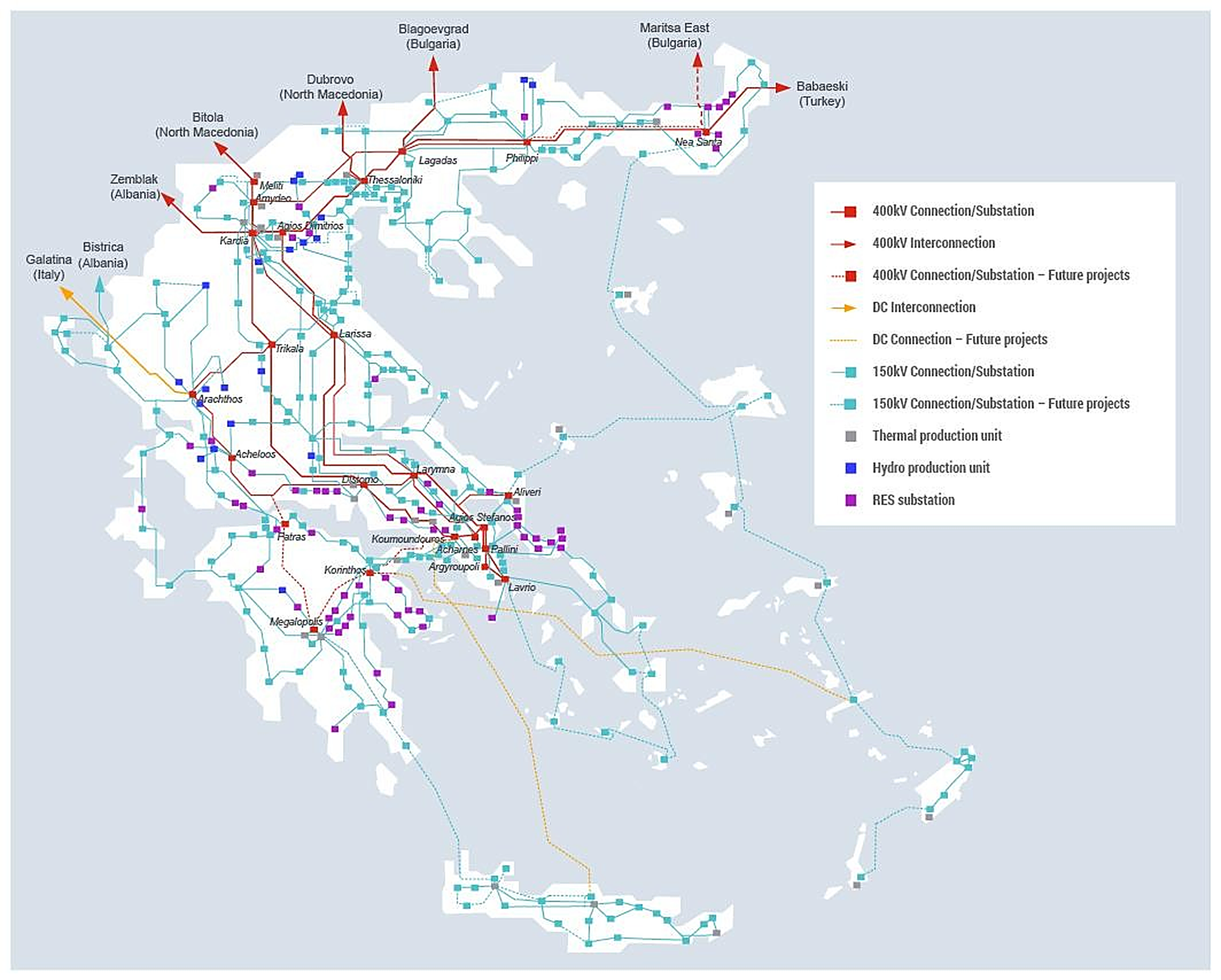 Capacity map