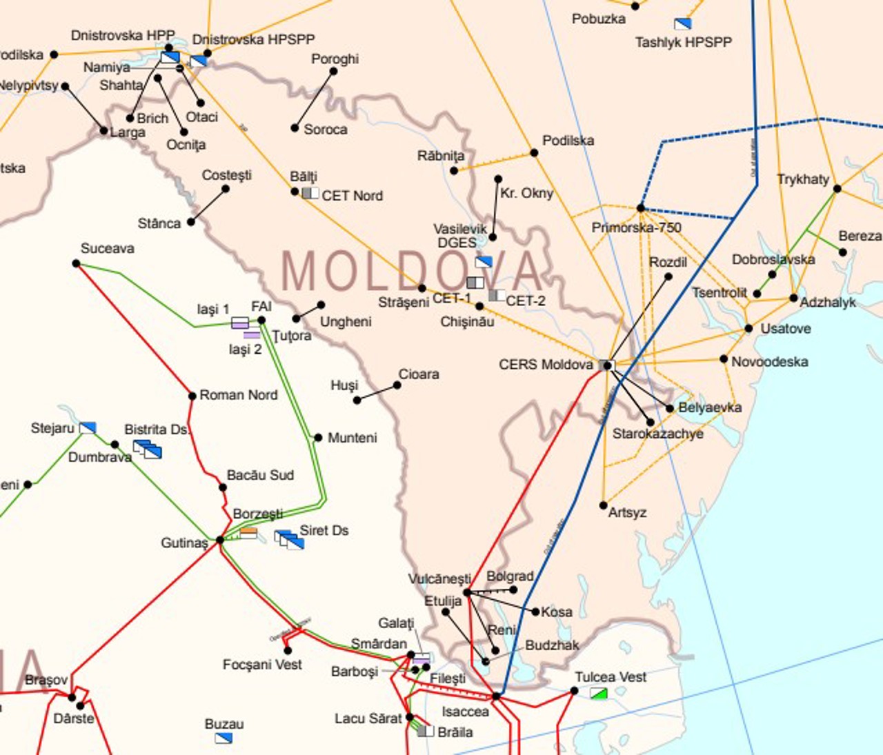 Capacity map